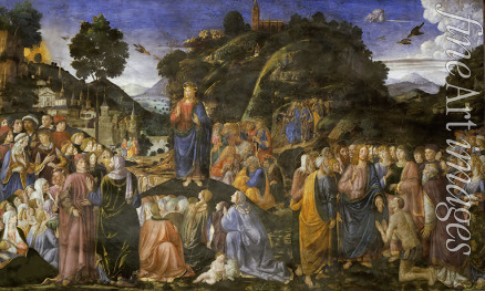 Rosselli Cosimo di Lorenzo - The Sermon on the Mount