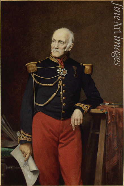 Krug Édouard - Portrait of Jean-Charles Langlois (1789-1870)