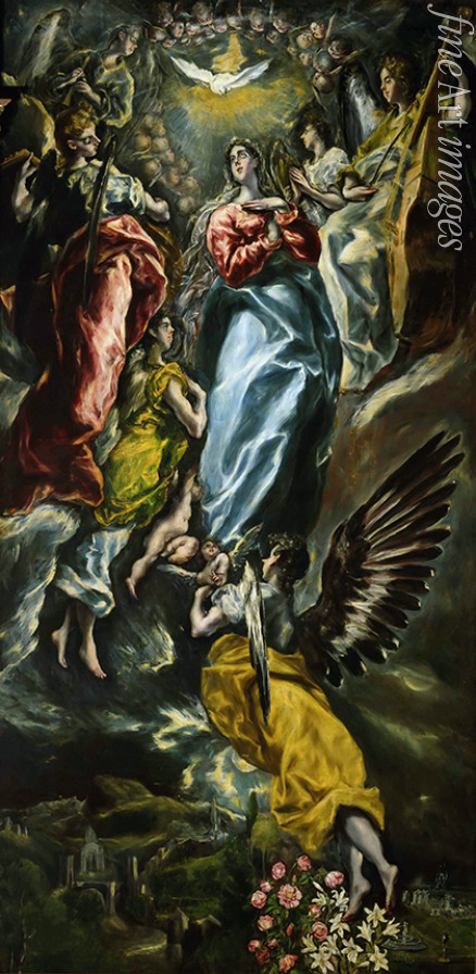 El Greco Dominico - Die Unbefleckte Empfängnis