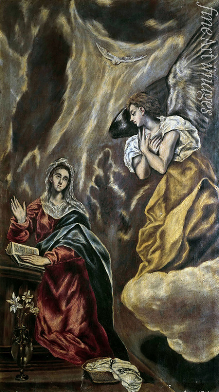 El Greco Dominico - The Annunciation