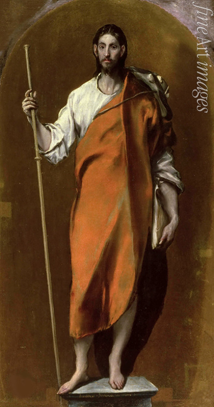 El Greco Dominico - Saint James as a pilgrim