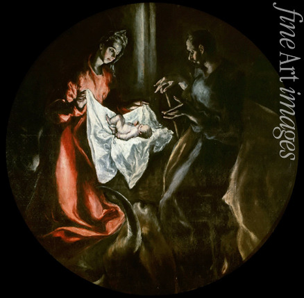 El Greco Dominico - Die Geburt Christi
