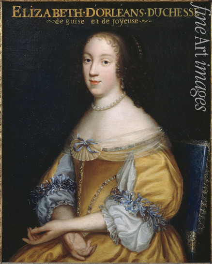Unbekannter Künstler - Élisabeth Marguerite d'Orléans (1646-1696), Herzogin von of Guise