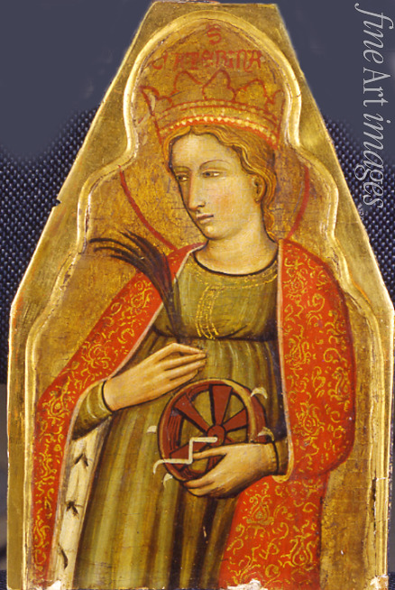 Venezianischer Meister - Heilige Katharina