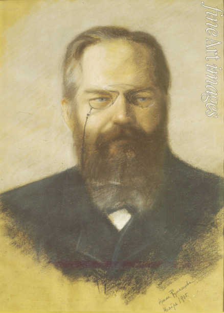 Rumjanzewa Alma - Porträt des Komponisten Sergei Iwanowitsch Tanejew (1856-1915)