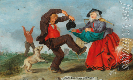 Venne Adriaen Pietersz. van de - Illustration of a Netherlandish Proverb