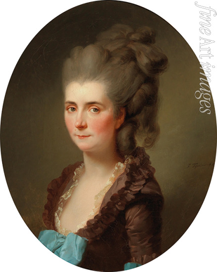 Tischbein Johann Friedrich August - Portrait of Marquise de Chambray, née Vernier de Joyencourt