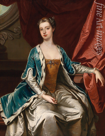 Kneller Sir Gotfrey - Portrait of Lady Mary Wortley Montagu (1689-1762)
