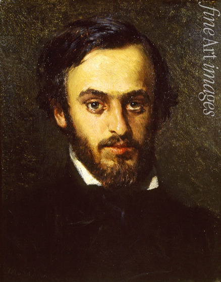 Morelli Domenico - Porträt von Emilio Villari (1836-1904)