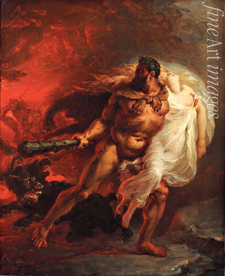 Franque Joseph-Boniface - Hercules Tearing Alceste away from Hell
