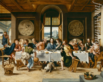 Coecke van Aelst Pieter der Ältere - Das letzte Abendmahl