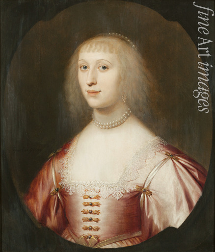 Honthorst Gerrit van - Porträt von Gräfin Amalie zu Solms-Braunfels (1602-1675)