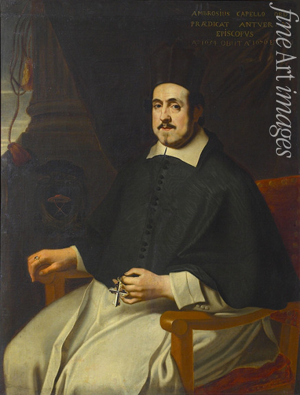 Anonymous - Portrait of Marius Ambrosius Capello (1597-1676), bishop of Antwerp