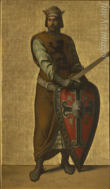 Gallait Louis Joseph - Robert II. von Jerusalem