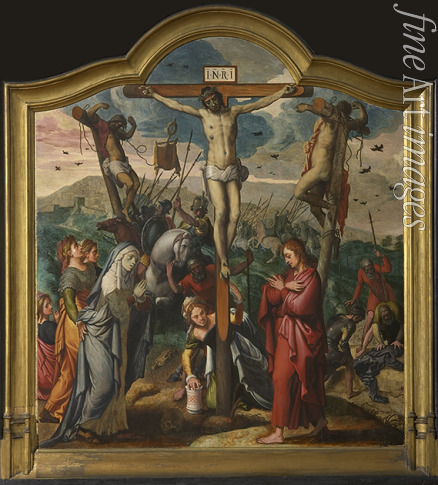 Aertsen Pieter - Jan van der Biest Triptychon (Mitteltafel)