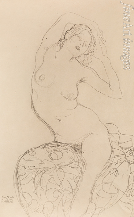 Klimt Gustav - Seated Nude