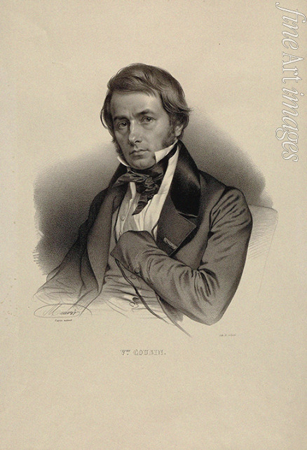 Maurin Nicolas-Eustache - Portrait of the philosopher Victor Cousin (1792-1867)