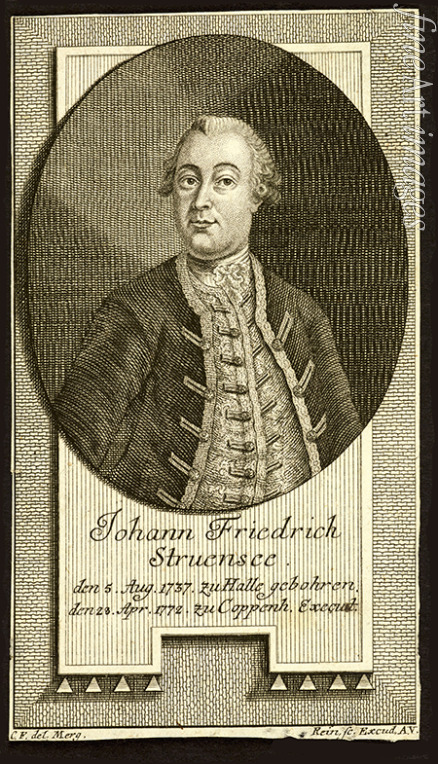 Unbekannter Künstler - Graf Johann Friedrich Struensee (1737-1772)