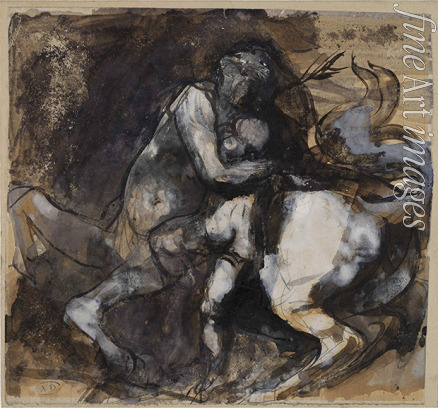 Rodin Auguste - Centaur and child