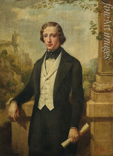 Gallait Louis Joseph - Porträt von Frédéric Chopin (1810-1849)