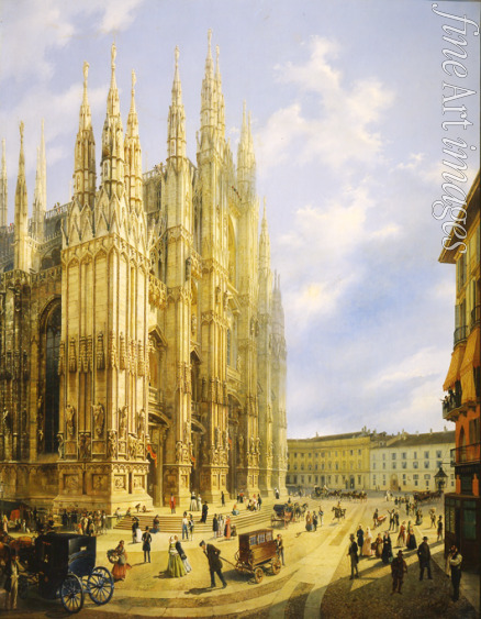 Premazzi Ludwig (Luigi) - The Milan Cathedral