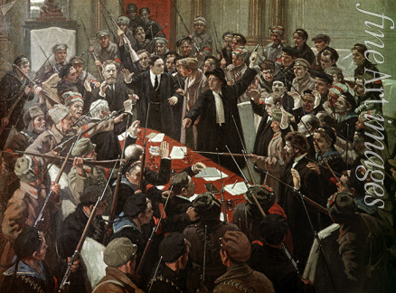 Sokolov Mikhail Georgiyevich - Arrest of the Russian Provisional Government on October 26, 1917