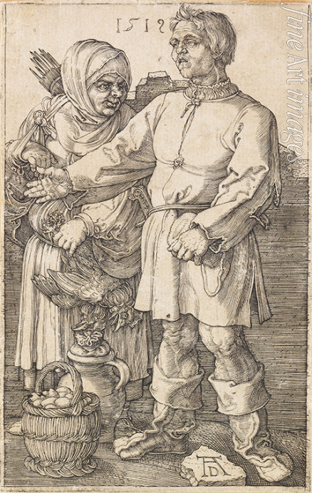Dürer Albrecht - The Peasant and His Wife at Market