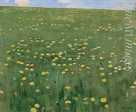 Hodler Ferdinand - The Flower Meadow