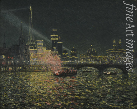 Maufra Maxime - Féerie nocturne: Exposition universelle 1900 (Nächtliche Festszene: Weltausstellung) 