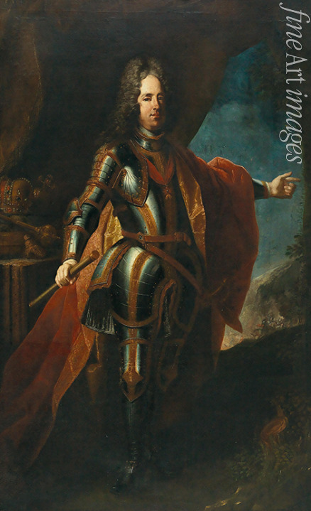 Schuppen Jacob van - Porträt von Karl VI. (1685-1740), römisch-deutscher Kaiser und Erzherzog von Österreich