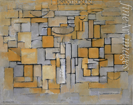 Mondrian Piet - Bild Nr. II / Komposition Nr. XV / Komposition 4 