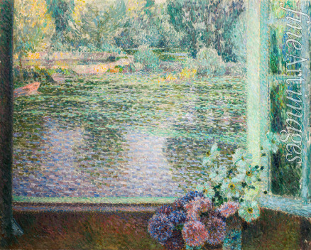 Le Sidaner Henri - Window On The River