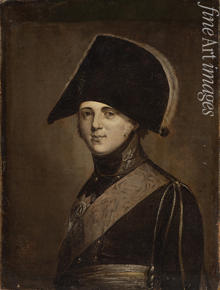 Boilly Louis-Léopold - Portrait of Emperor Alexander I (1777-1825)