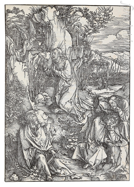 Dürer Albrecht - The Agony in the Garden, from the series 