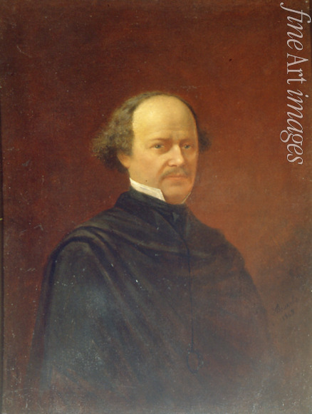 Volkov Adrian Markovich - Portrait of the composer Alexander Dargomyzhsky (1813-1869)