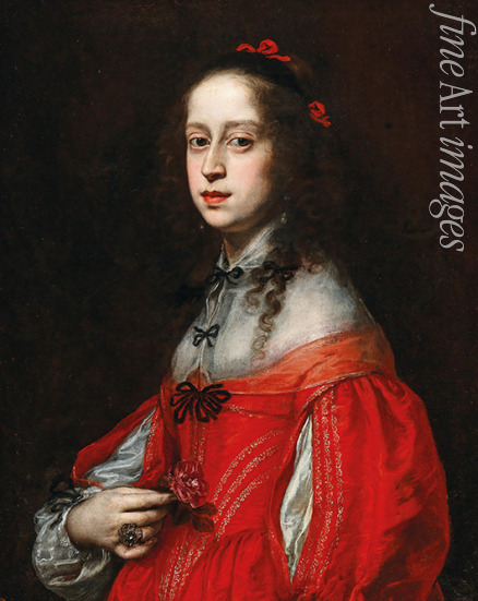 Sustermans Justus (Giusto) - Portrait of Maria Leopoldine of Austria-Tyrol (1632-1649), Empress of the Holy Roman Empire