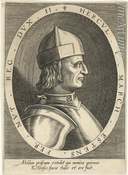 Custos Dominicus - Ercole I. d'Este (1431-1505), Herzog von Ferrara