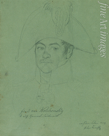 Krafft Johann Peter - Prince Pyotr Mikhaylovich Volkonsky (1776-1852)