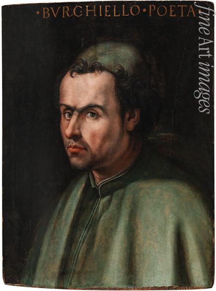 Unbekannter Künstler - Porträt von Dichter Domenico di Giovanni Burchiello (1404-1449)