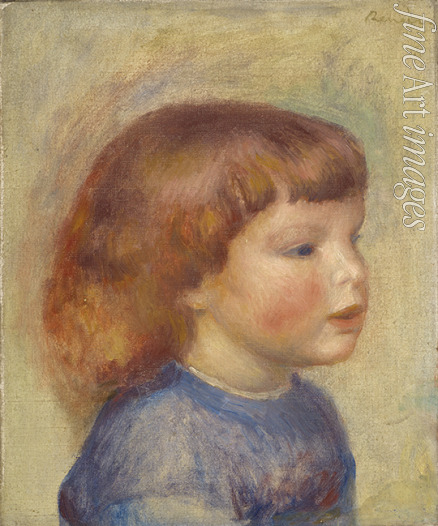 Renoir Pierre Auguste - Tête d'enfant (Head of a child)