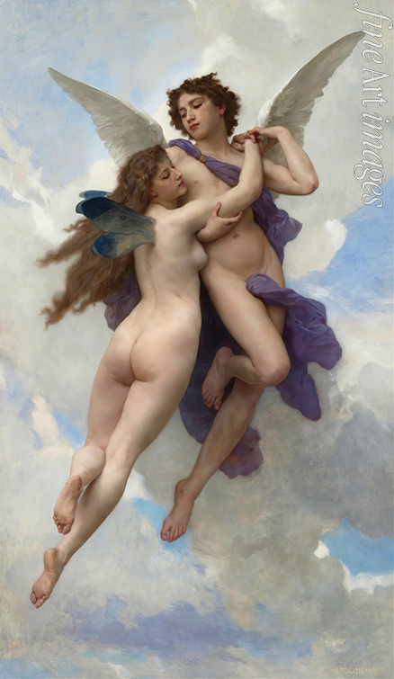Bouguereau William-Adolphe - L'Amour et Psyché (Amor und Psyche)