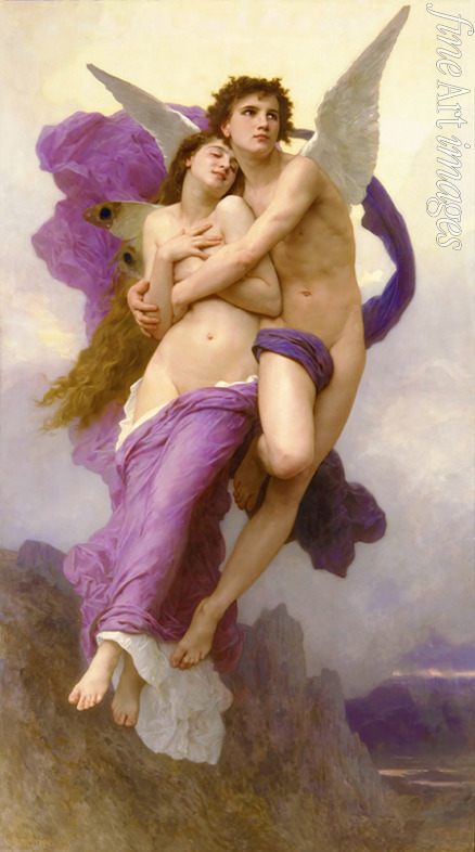 Bouguereau William-Adolphe - The abduction of Psyche 