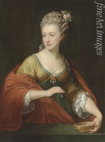Batoni Pompeo Girolamo - Portrait of Alexandra Evtikhievna Demidova (1724-1789) as Cleopatra