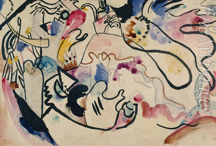 Kandinsky Wassily Vasilyevich - Watercolor No. 8 