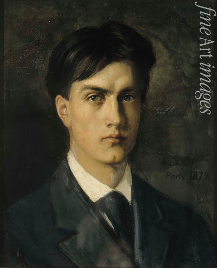 Edelfelt Albert Gustaf Aristides - Self-Portrait