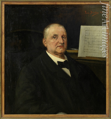 Bératon Ferry - Portrait of Anton Bruckner (1824-1896)