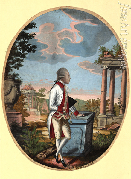 Loeschenkohl Johann Hieronymus - Grand Duke Paul of Russia (1754-1801), later Tsar Paul I