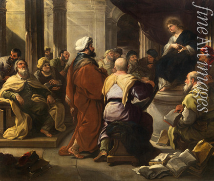 Giordano Luca - Christus unter den Schriftgelehrten