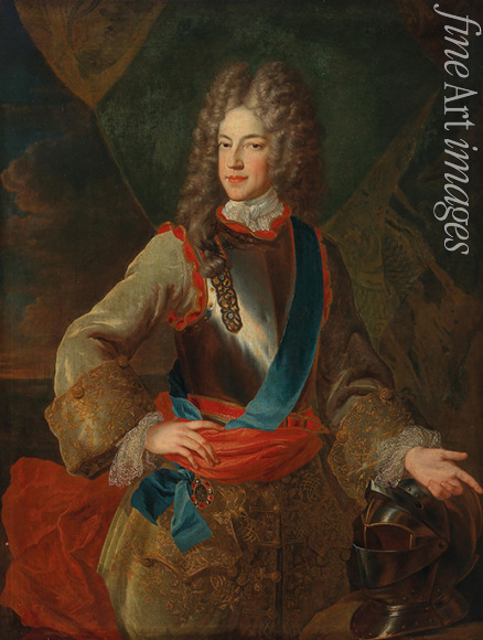 Belle Alexis Simon - Porträt von Prinz James Francis Edward Stuart, genannt the Old Pretender (1688-1766)