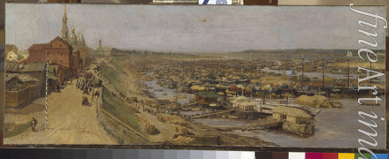 Maximov Vasili Maximovich - View of Rybinsk